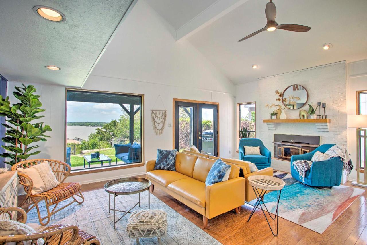 Chic Lakefront Granbury Getaway With Private Dock! מראה חיצוני תמונה